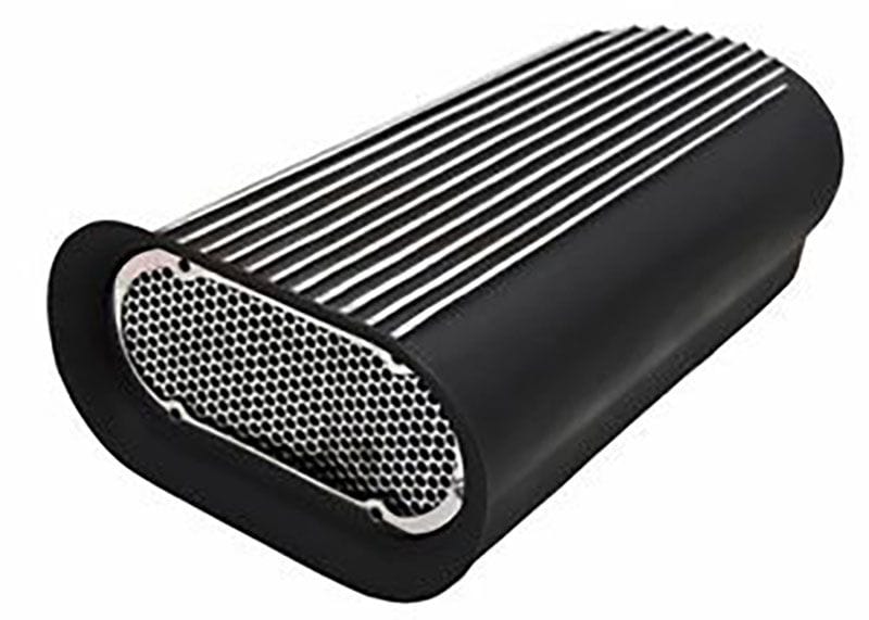 RPC Suit Dual Carburettors Racing Power Company Aluminium Hilborn Style Scoop with Fins (Black) RPCR5233BK SR