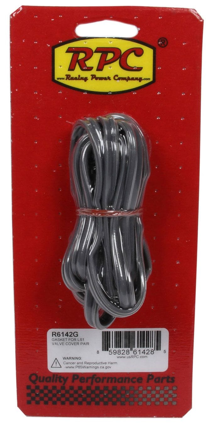 RPC Suit GM LS Covers RPCR6142 & RPCR6142POL (Pair) Racing Power Company Valve Cover Gaskets RPCR6142G SR