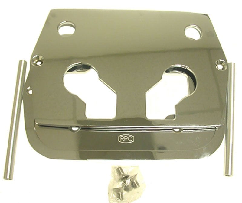 RPC Suit Optima Yellow Top 34/78 Series Battery Racing Power Company Smooth Aluminium Battery Tray - Polished RPCR6326 SR