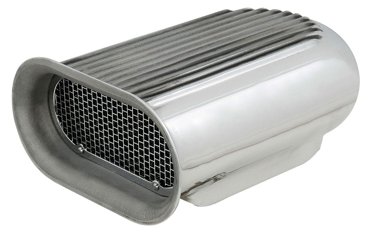 RPC Suit Single Carburettor Racing Power Company Small Aluminium Scoop (Polished) RPCR5245 SR