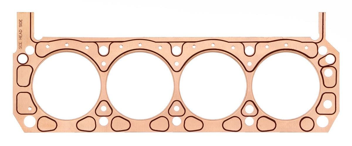 SCE Gaskets Suit SB Ford 289-302-351 Windsor L/H SCE Gaskets Pro Copper Head Gasket - 4.155" Bore, .062" Thick SCE-T361562L SR