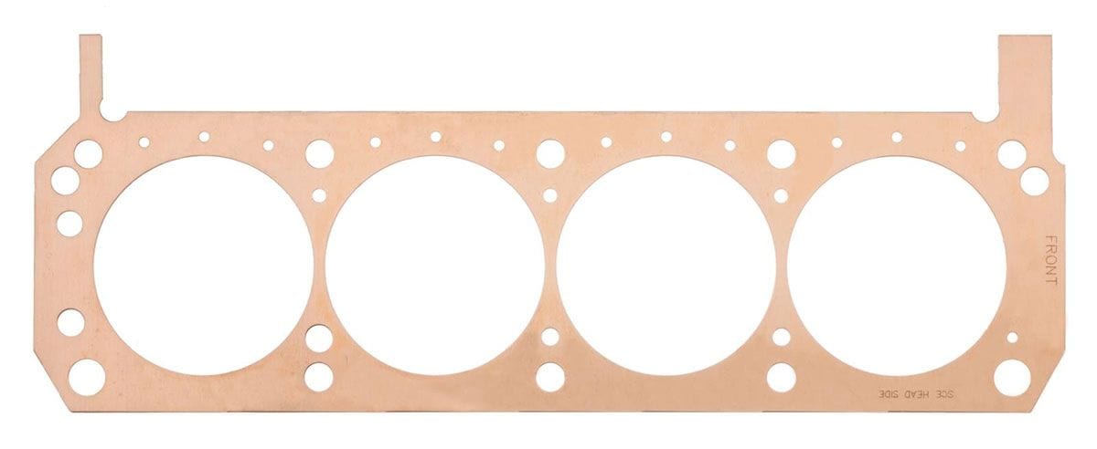 SCE Suit SB Ford 289-302-351 Windsor R/H SCE Gaskets Pro Copper Head Gasket - 4.060" Bore, .043" Thick SCE-P360643R SR