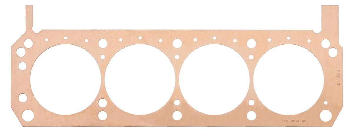 SCE Suit SB Ford 289-302-351 Windsor R/H SCE Gaskets Pro Copper Head Gasket - 4.160" Bore, .043" Thick SCE-P361543R SR