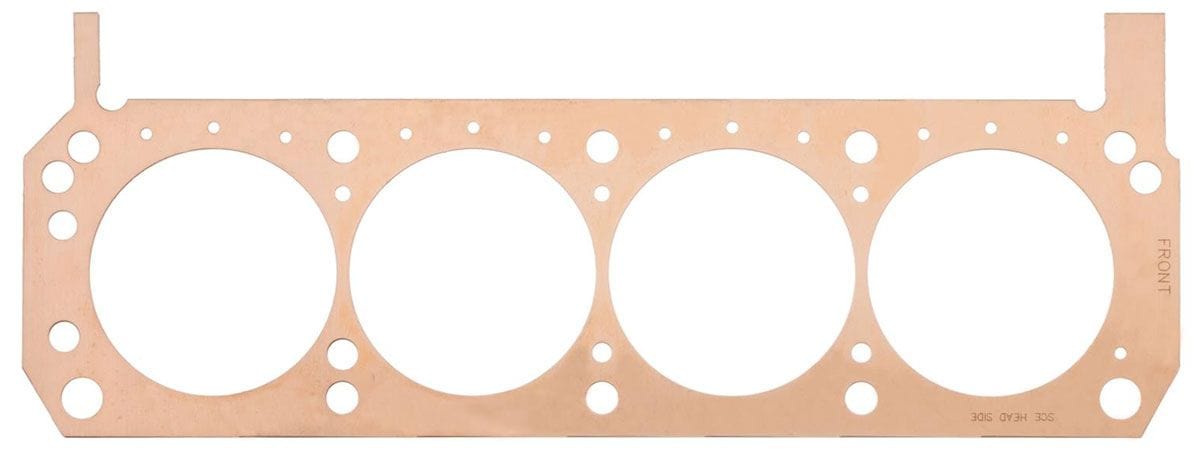 SCE Suit SB Ford 289-302-351 Windsor R/H SCE Gaskets Pro Copper Head Gasket - 4.160" Bore, .080" Thick SCE-P361580R SR