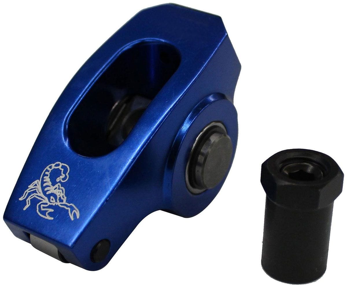 SCORPION Scorpion Endurance Series Aluminium Roller Rocker Set 7/16" Stud Mount - 1.6 Ratio SCP301 SR