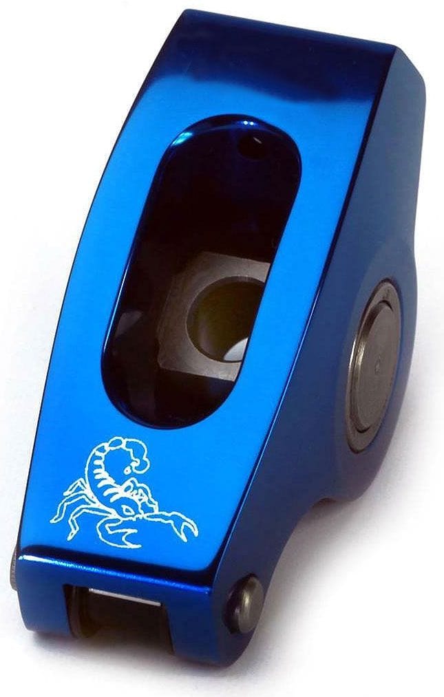 SCORPION Scorpion Race Series Aluminium Roller Rocker Set 7/16" Stud Mount - 1.6 Ratio SCP1013BL SR