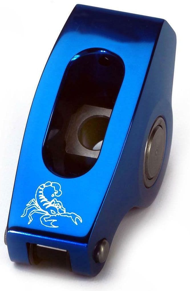 SCORPION Scorpion Race Series Aluminium Roller Rocker Set 7/16" Stud Mount - 1.6 Ratio SCP1018BL SR