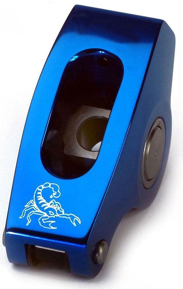 SCORPION Scorpion Race Series Aluminium Roller Rocker Set 7/16" Stud Mount - 1.65 Ratio SCP1009BL SR