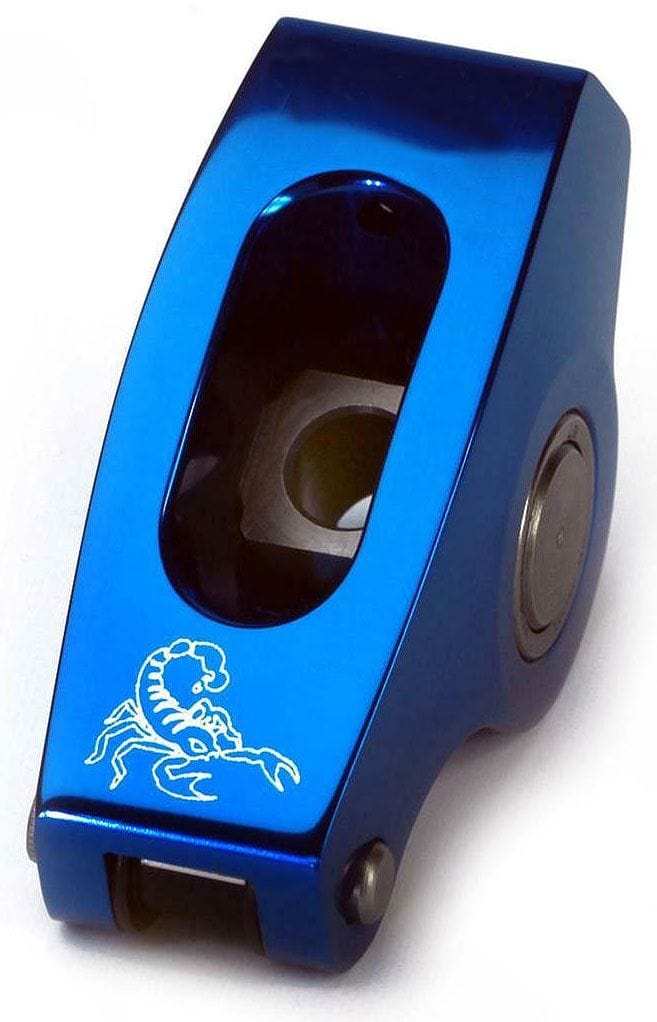 SCORPION Scorpion Race Series Aluminium Roller Rocker Set 7/16" Stud Mount - 1.65 Ratio SCP1053BL SR