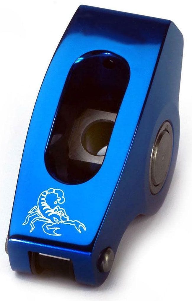 SCORPION Scorpion Race Series Aluminium Roller Rocker Set 7/16" Stud Mount - 1.65 Ratio SCP1067BL SR