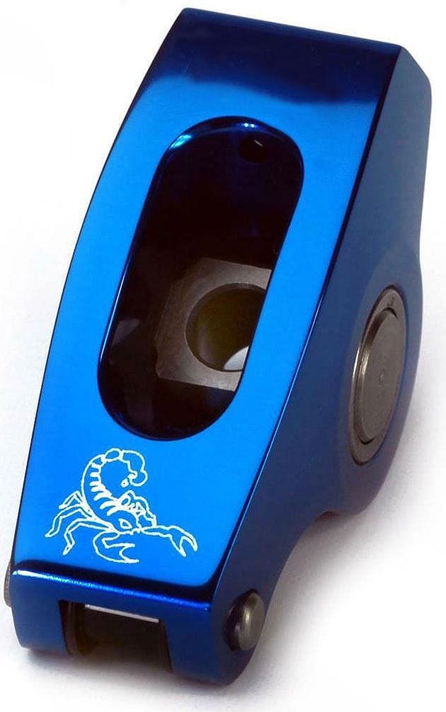 SCORPION Scorpion Race Series Aluminium Roller Rocker Set 7/16" Stud Mount - 1.7 Ratio SCP1014BL SR