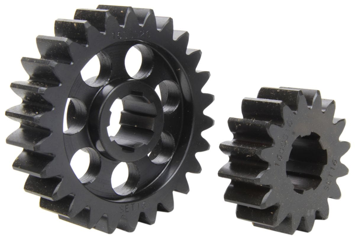 SCS Gearbox Gear Set No. 04K (18/23 Teeth, 1.278 Spur Ratio ) SCS Gearbox 10-Spline Professional Series Quick Change Gear Set SCS-PRO04K SR