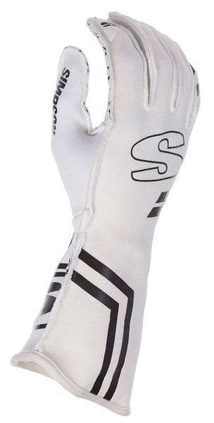 Simpson Simpson Endurance SFI-5 / FIA Racing Glove, White SIEGLW SR