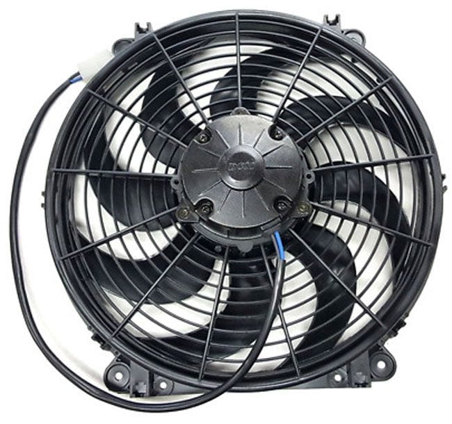 SPAL Cooling SPEF4023 13" Electric Thermo Fan 1350 cfm - Puller Type With Reversible Curved Blades SR