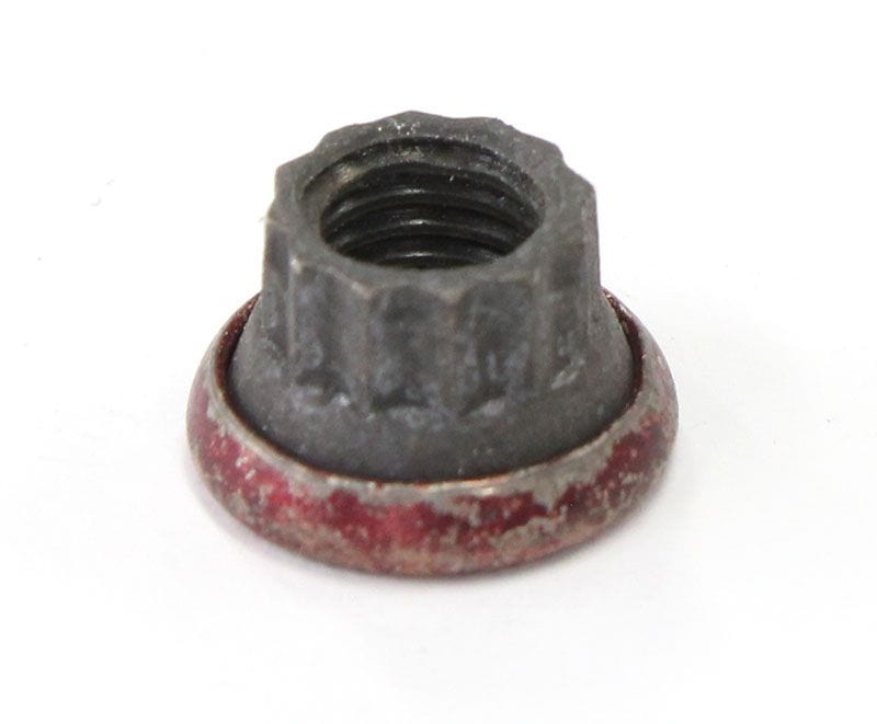 SPEEDWAY 1/4"-28 Speedway Products Steel 12-Point Nut with Captive Washer SPPTPSN-250-28 SR