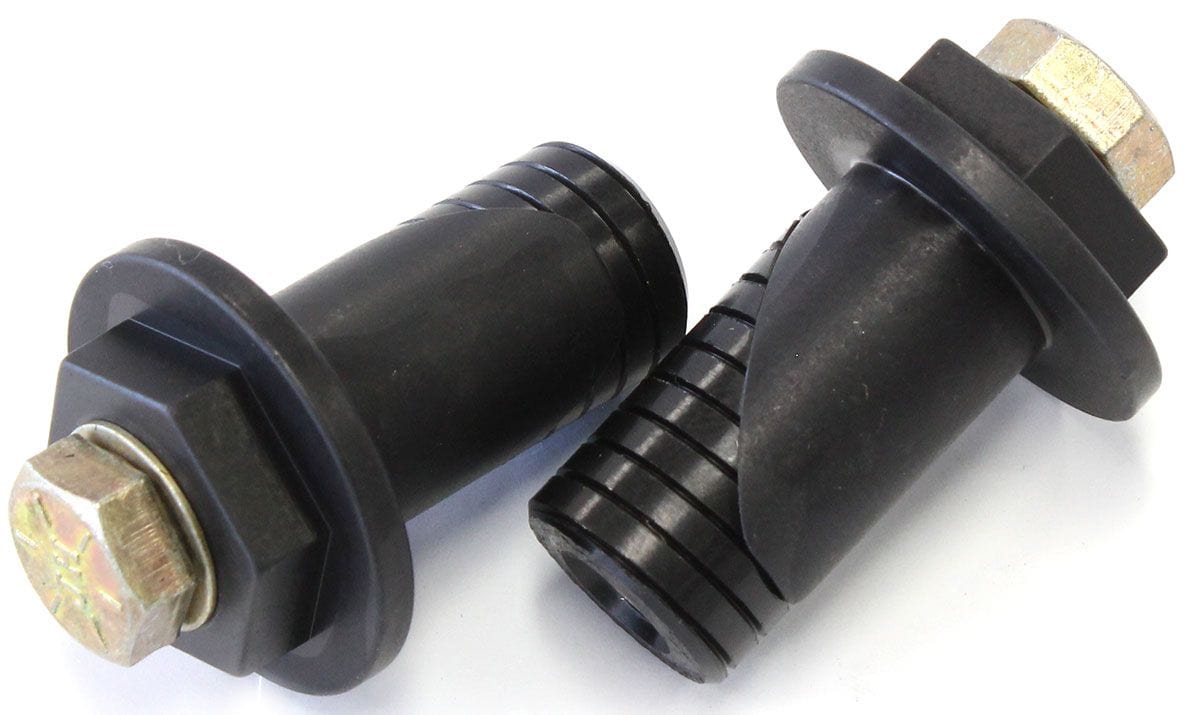 Speedway Products Black (2-Pack) Speedway Products Torsion Bar Safety Stop RS-RWLAR-B SR