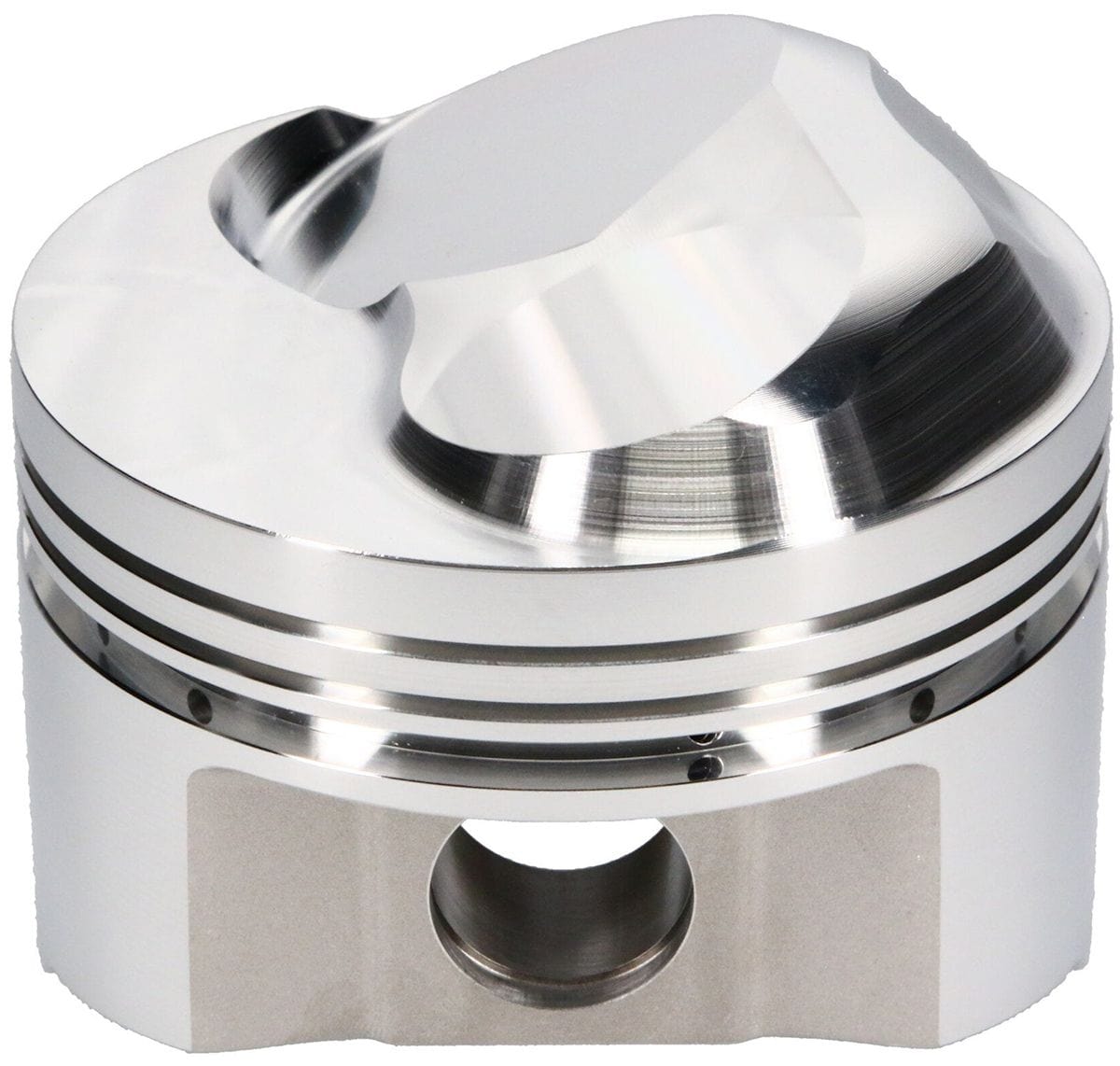 SRP 496 c.i., 4.310" bore, 4.250" stroke, 6.385" rod length, 43.0cc dome SRP Pistons Big Block Chevy - High Compression Dome Forged Piston SRP139832 SR