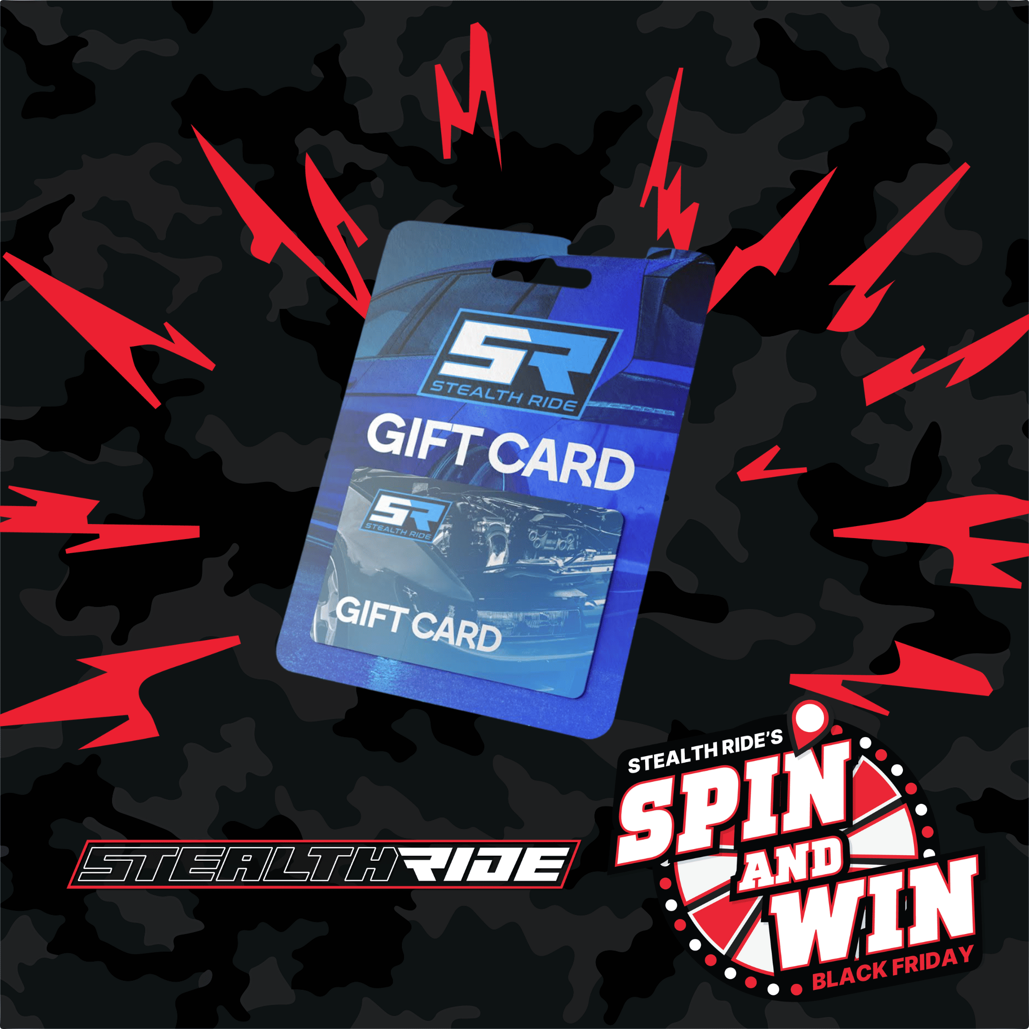 Stealth Ride $50 Gift Voucher Stealth Ride Digital Gift Card $50 SR