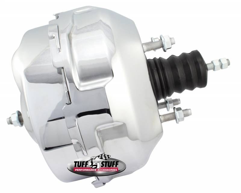Stealth Ride 9" Power Brake Booster Dual Diaphragm Power Brake Booster, Chrome TUF2229NA SR