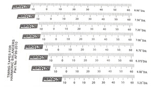 Aeroflow Timing Tapes