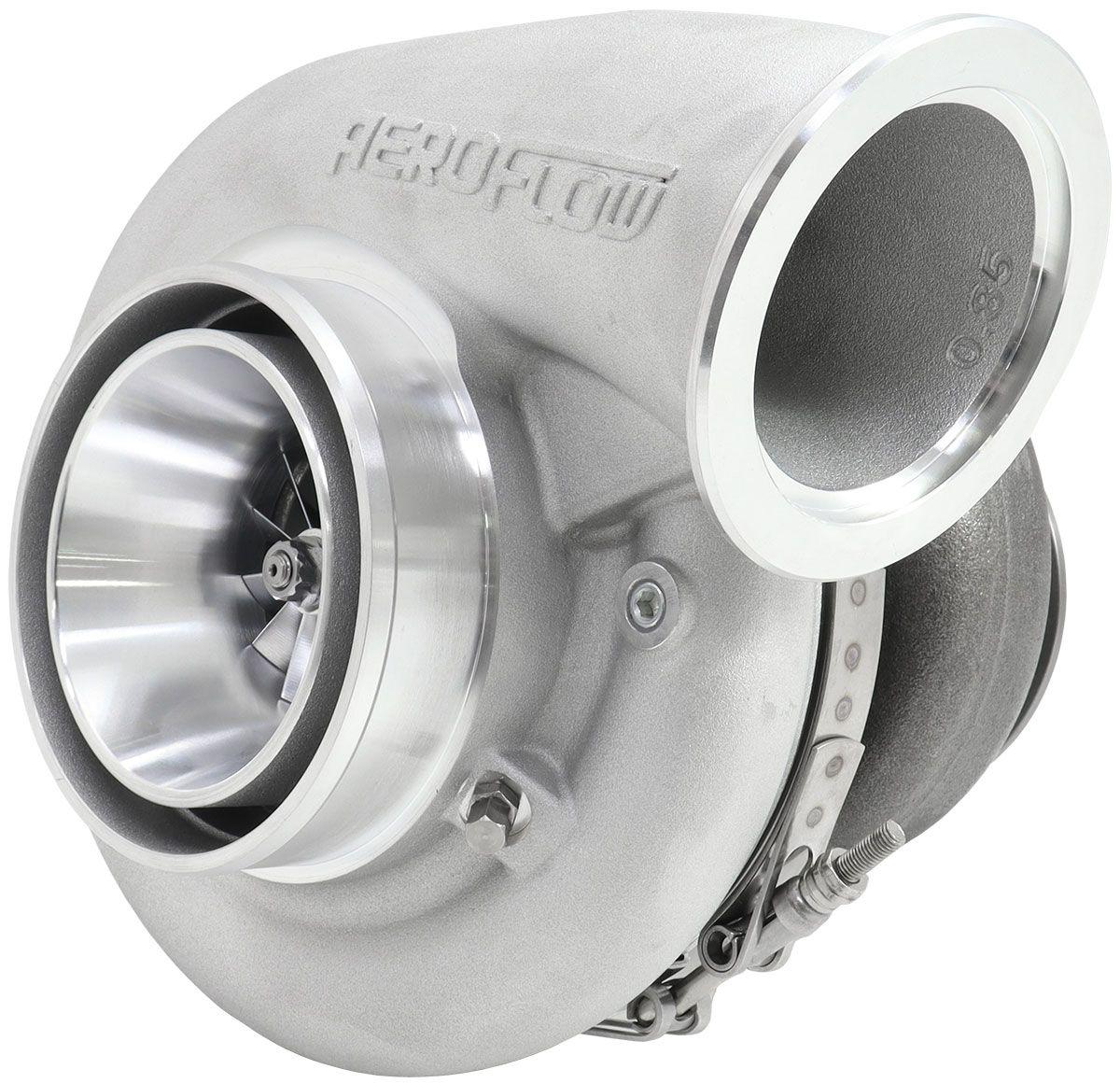 Stealth Ride BOOSTED 6782.85 V-Band Turbocharger 1125HP, Natural Cast Finish AF8005-4076 SR