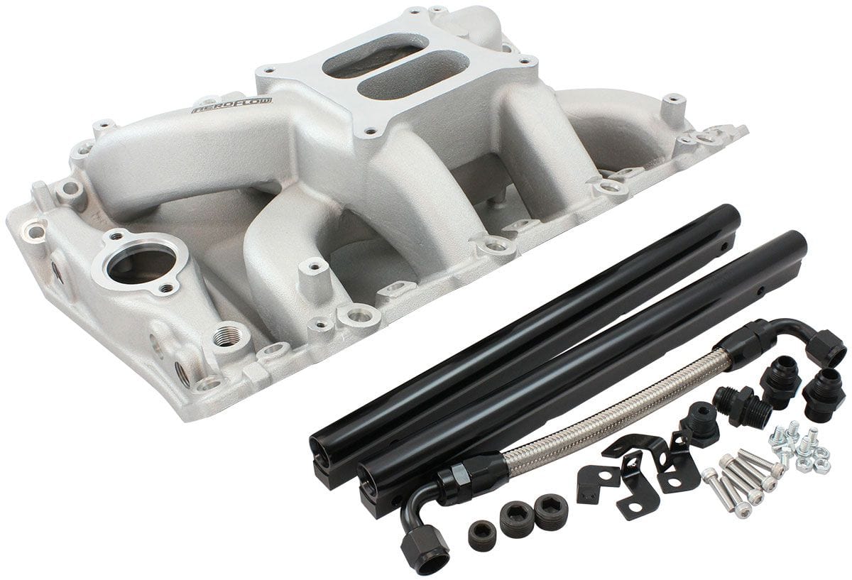 Stealth Ride Holden 304 EFI Air Gap Dual Plane Intake Manifold, Natural Cast Finish Holden 304 EFI Air Gap Dual Plane Intake Manifold, Natural Cast Finish SR