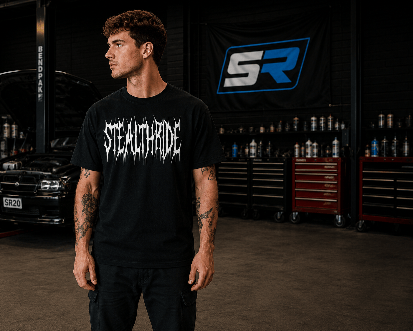 Stealth Ride Merchandise Stealth Ride - METAL T-SHIRT SR