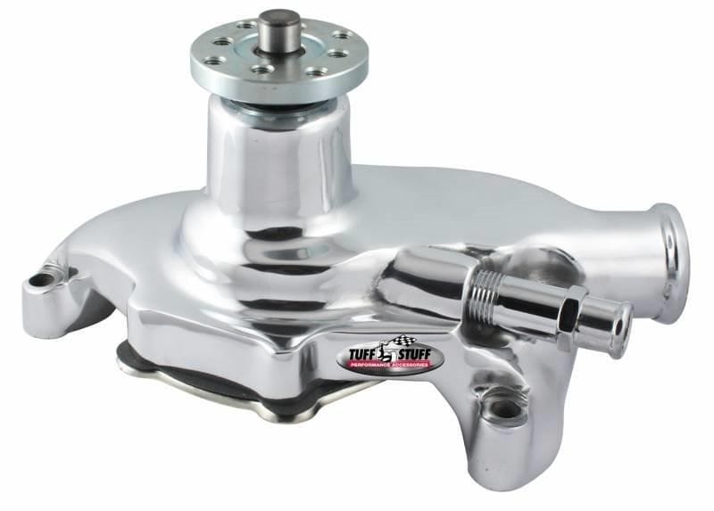 Stealth Ride Smooth Style Short Mechanical Water Pump, 5.625" Height, 5/8" Pilot, Chrome Smooth Style Short Mechanical Water Pump, 5.625" Height, 5/8" Pilot, C SR