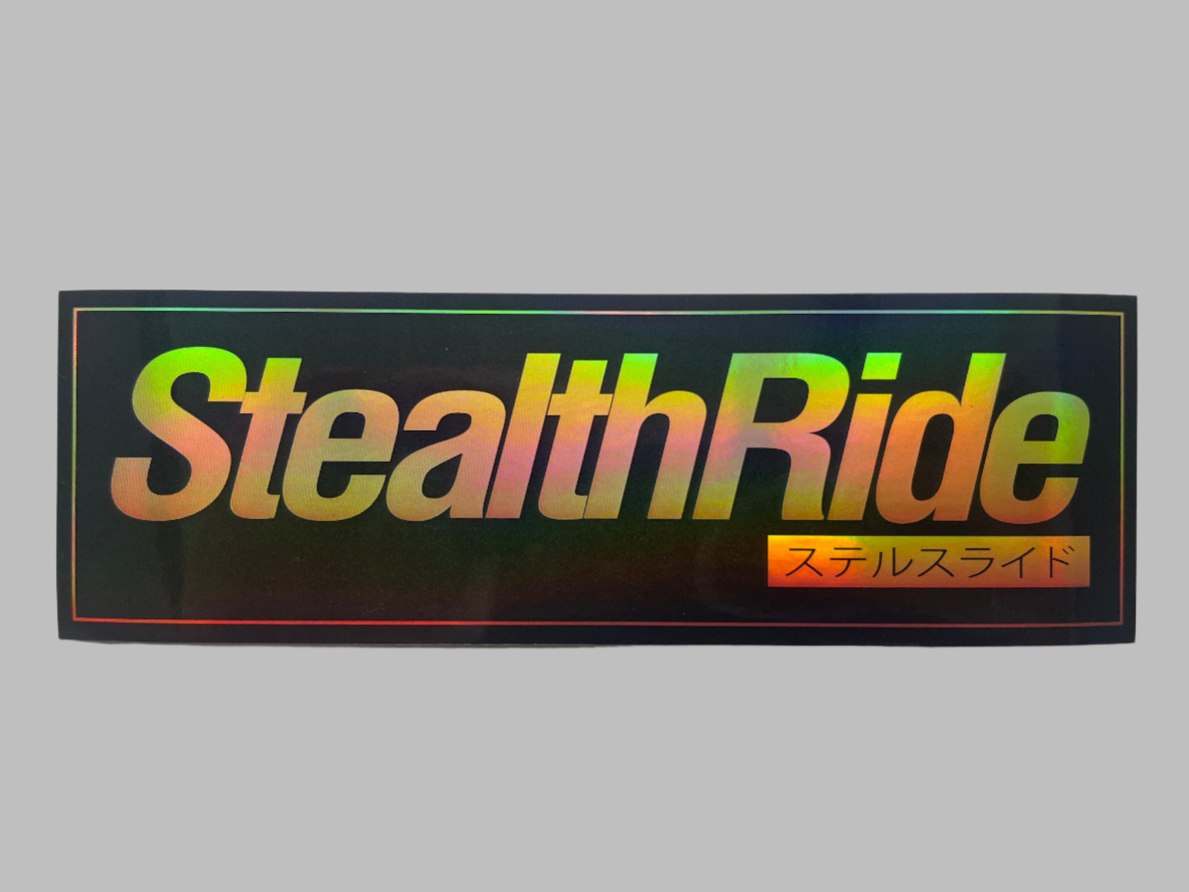 Stealth Ride Stickers SR Sticker - Gold SR