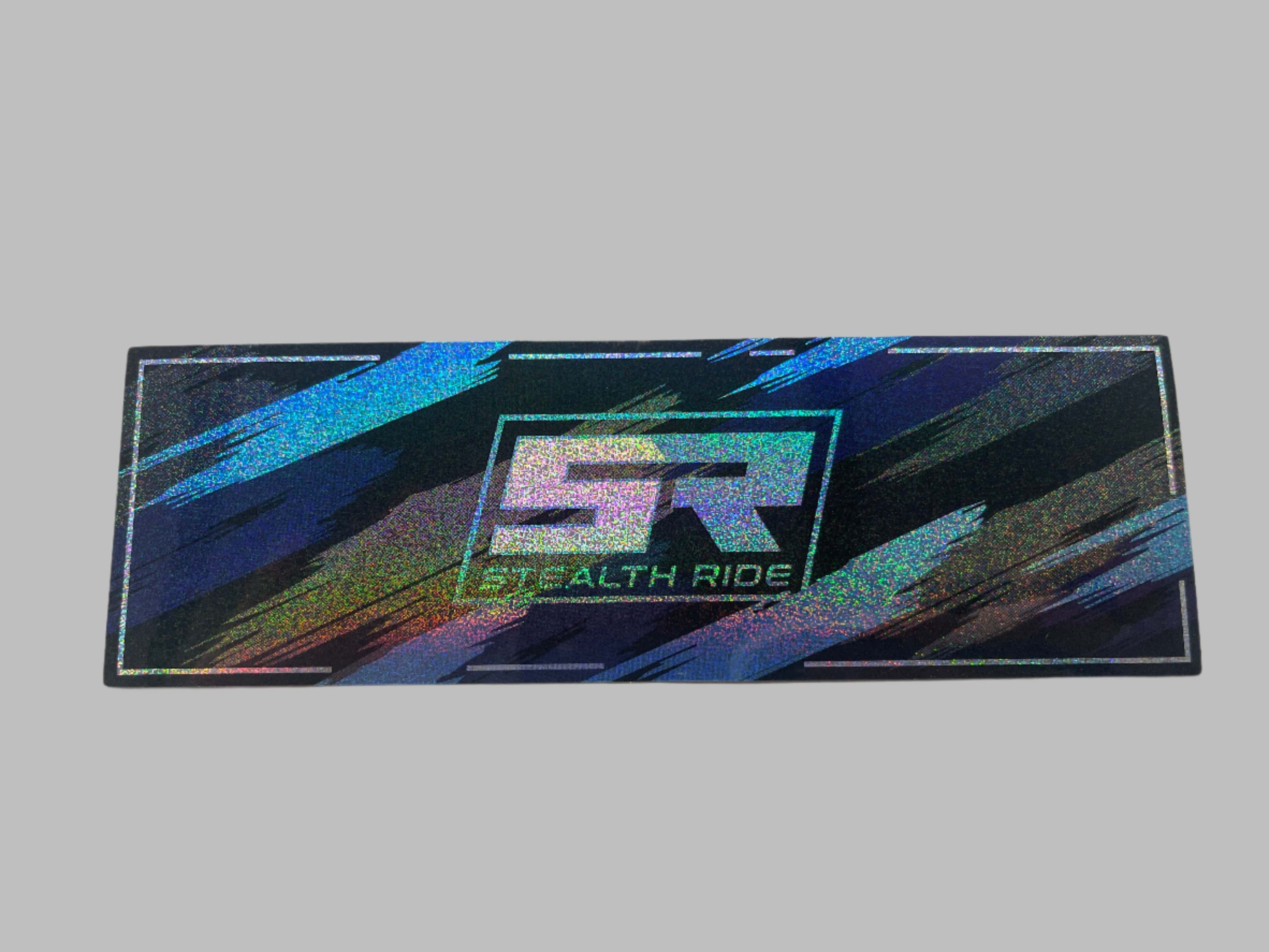 Stealth Ride Stickers SR Sticker - Midnight Slash SR