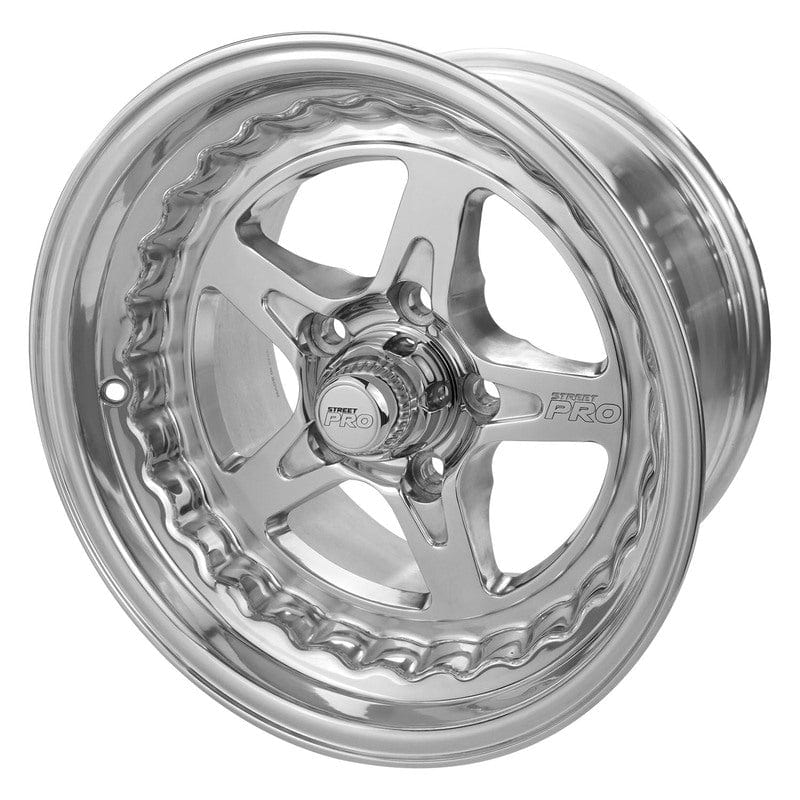 Street Pro Wheels Street Pro ll Convo Pro Wheel Polished 15x8.5' For Ford Bolt Circle 5x 4.50', (6) 5.0' Back Space Street Pro ll Convo Pro Wheel Polished 15x8.5' For Ford Bolt Circle 5x 4.50', (6) 5.0' Back Space SR