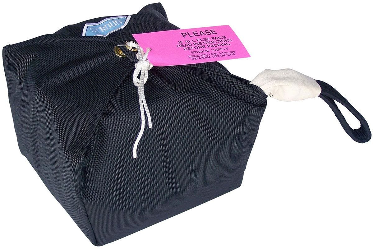 STROUD Black, Size 26 Up To 270 MPH, Dual Chutes Required Stroud Pro Stock/Pro Mod Large Pilot Deployment Chute SS430-1-2 SR