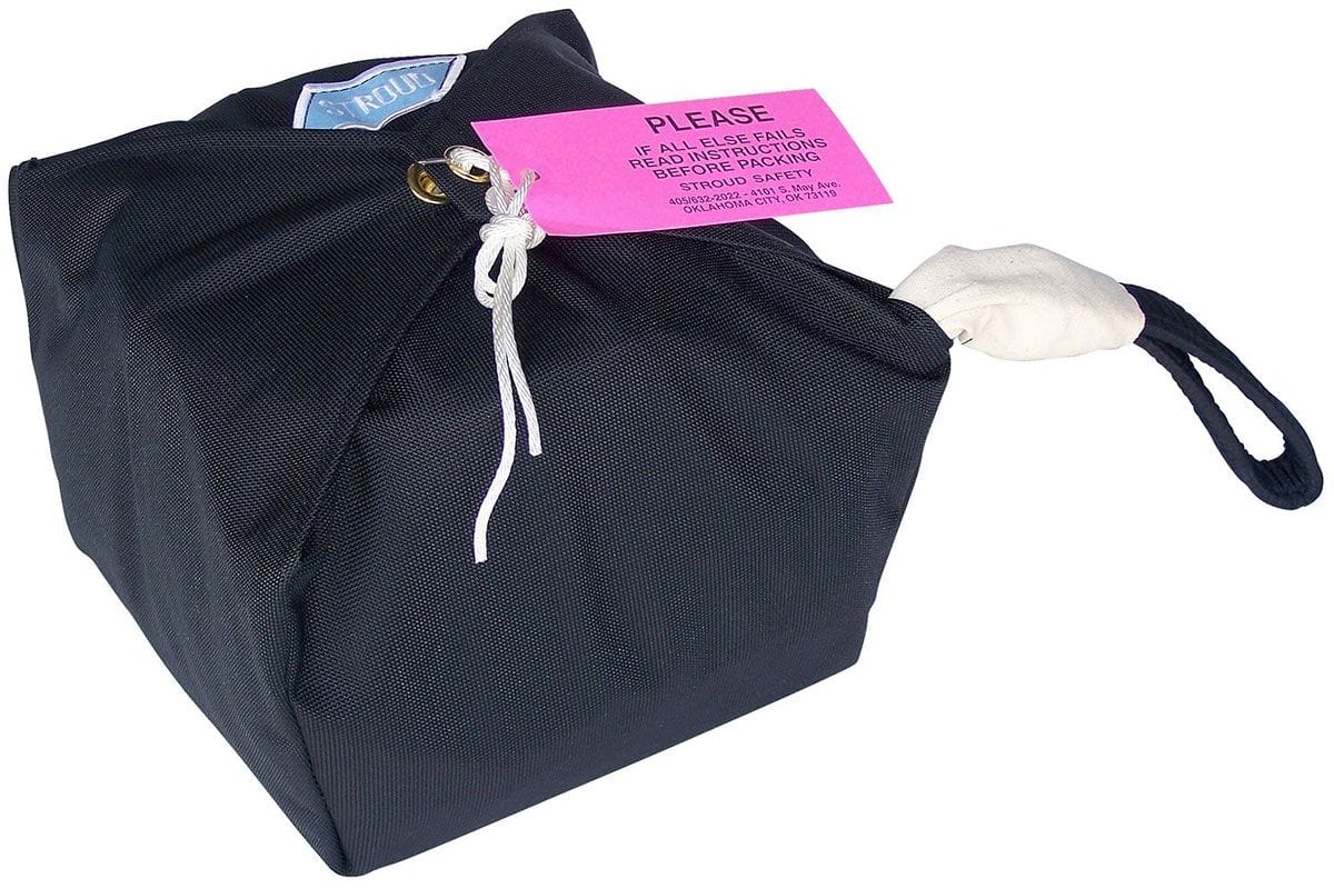 STROUD Black, Size 28 Up To 250 MPH, Dual Chutes Required Stroud Pro Stock/Pro Mod Large Pilot Deployment Chute SS430-1-3 SR