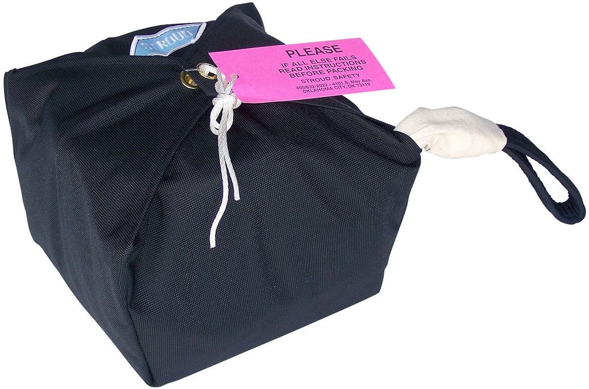 STROUD Black, Size 30 Up To 230 MPH, Dual Chutes Required Stroud Pro Stock/Pro Mod Large Pilot Deployment Chute SS430-1-4 SR