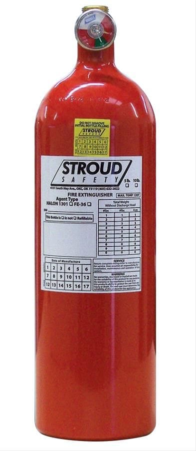 STROUD For Race Use Only Stroud Replacement 5LB FE-36 Bottle SS93062 SR