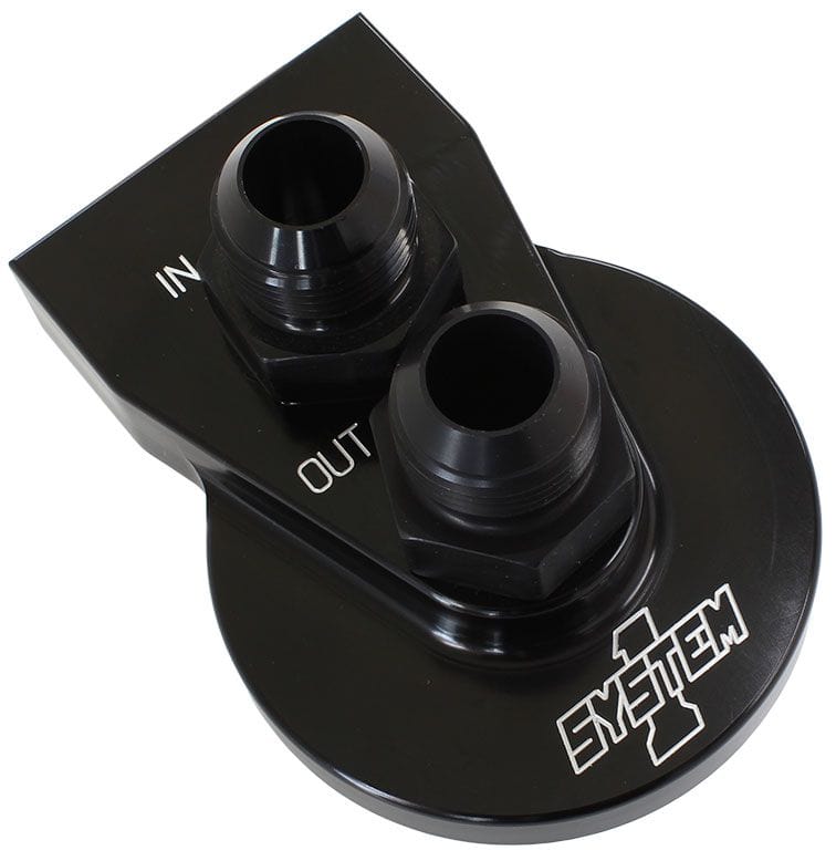 SYSTEMONE System 1 Remote Filter Mount- Black SY221-90004-10-B SR