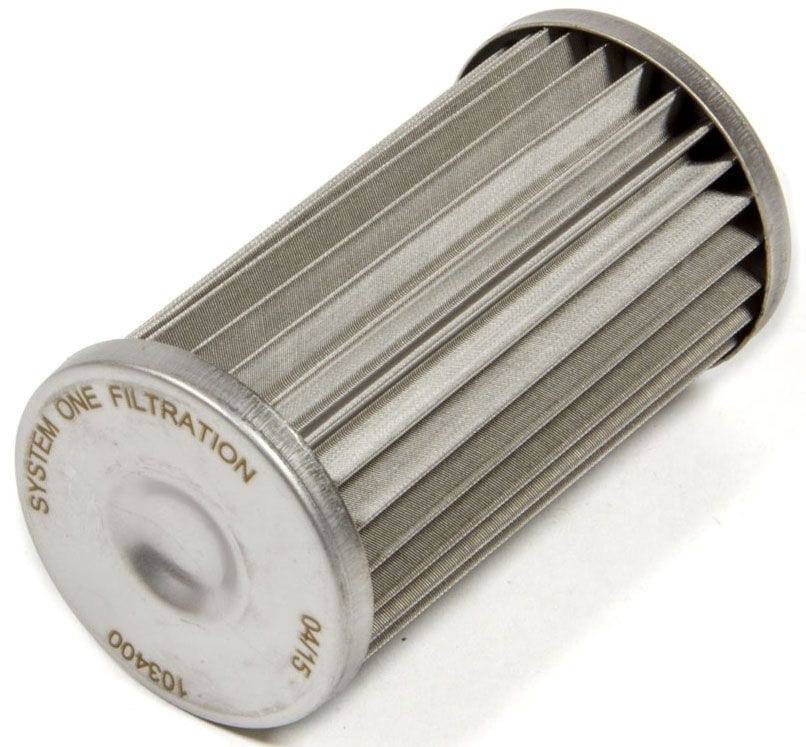 SYSTEMONE System 1 Replacement Element suit 6" x 2" Long Fuel Filter, 35 Micron SY208-103400 SR