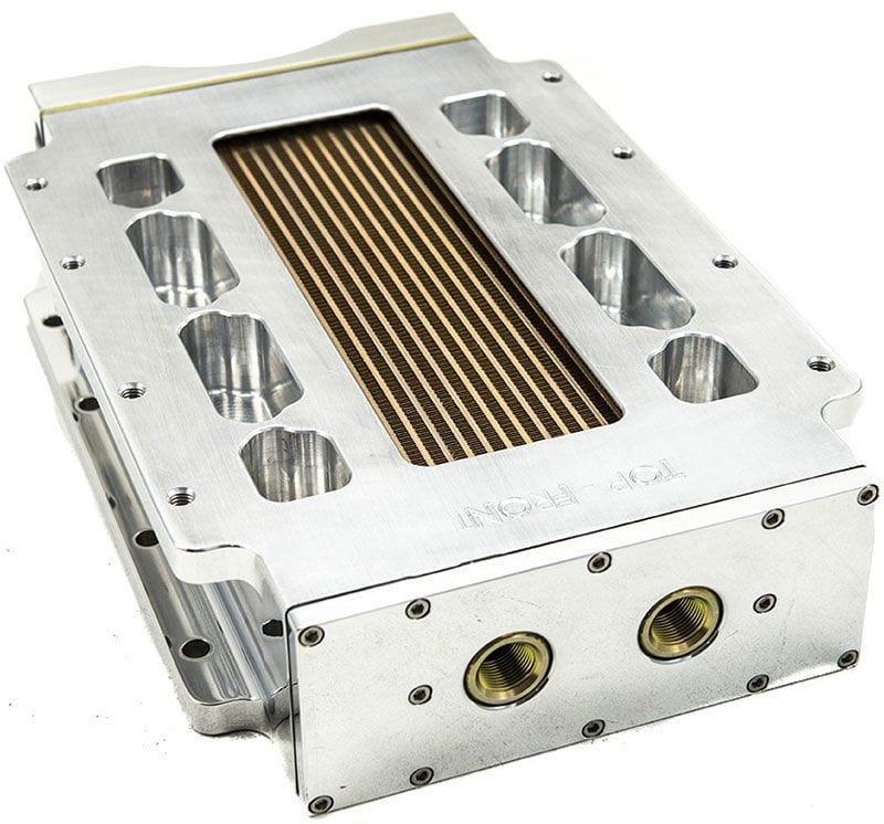 TBS Mounts Between Blower & Manifold, 4" Tall The Blower Shop Blower Intercooler B5050 SR