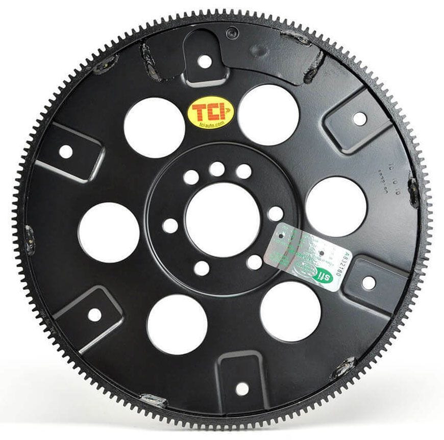 TCIAUTO Suit BB Chev 1991-98 Gen V & Gen VI 454 HO & 502 HO 168 Tooth, Extern TCI Auto TCI Flexplate - SFI 29.1 Approved TCI399873 SR