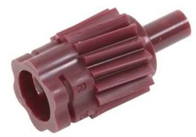 TCIAUTO Suits C4, C6 & Toploader TCI Auto TCI Ford Driven Speedometer Gear, 16-Tooth Brown TCI881000 SR