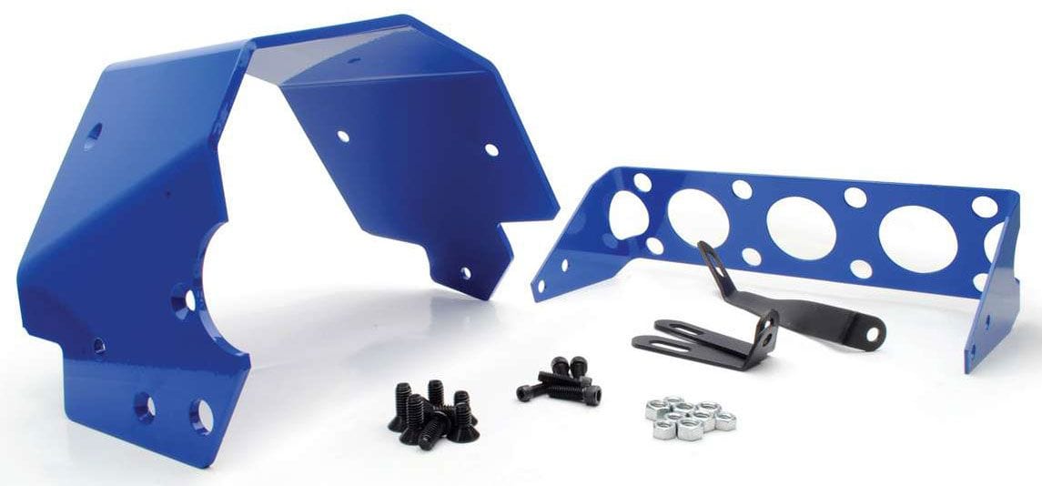 TCIAUTO TCI Auto TCI TorqueFlite 727 Trans Shield, Blue, SFI Approved TCI910005 SR