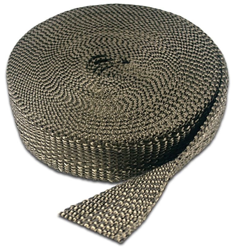 THERMOTEC 1" Wide, 50ft Roll Thermo Tec Exhaust Insulating Wrap - Carbon Fibre TT11041 SR