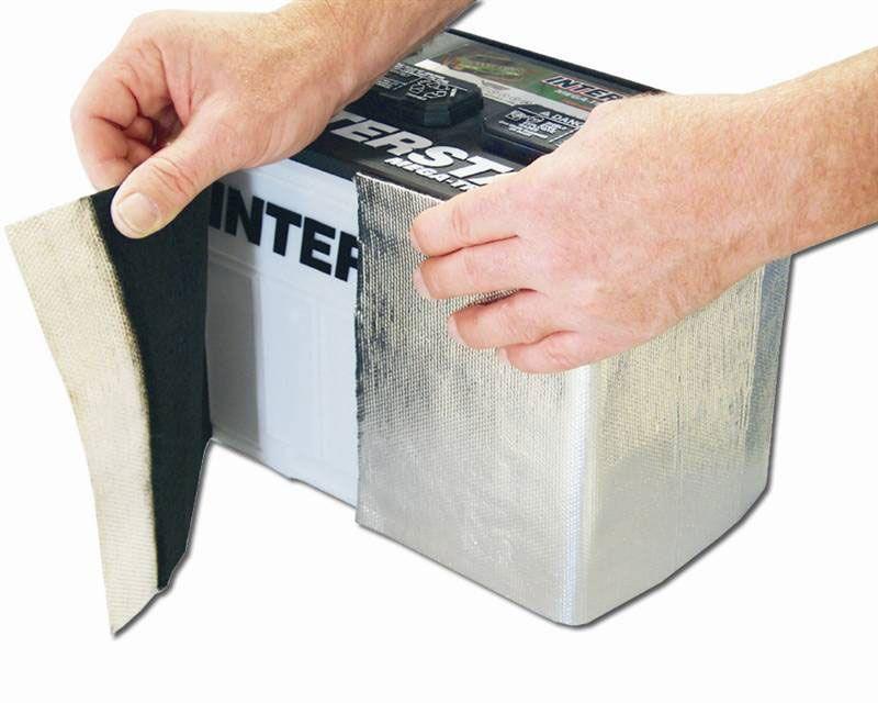 THERMOTEC 8" x 40" Thermo Tec Battery Wrap Heat Barrier Kit TT13200 SR