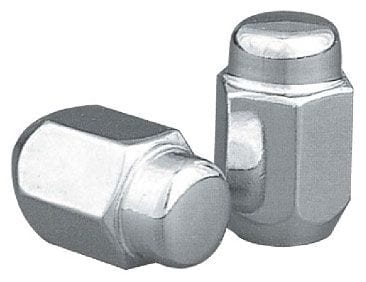 TOPLINE 1/2" Thread, Closed End (Set Of 4) Topline Heat Treated Acorn Wheel Nuts - 13/16" Hex TLC1404-4 SR