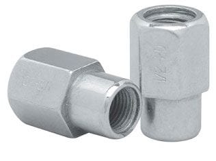 TOPLINE 1/2" Thread, Open End (Set Of 4) Topline Short Mag Wheel Nuts - 13/16" Hex TLC4004-0-4 SR