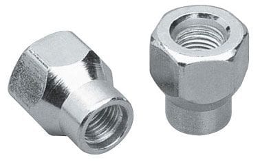 TOPLINE 12 x 1.50 Thread (set Of 4) Topline Open End ET Style Wheel Nuts - 13/16" Hex TLC7607-0-4 SR