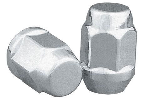 TOPLINE 12mm x 1.25" Thread, Closed End (Set Of 4) Topline One Piece Bulge Acorn Wheel Nuts - 13/16" Hex TLC1706H-4 SR