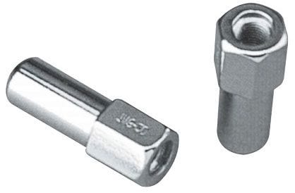 TOPLINE 7/16" Thread, 1.38" Shank, Open End (each) Topline Weld Mag Wheel Nuts - 13/16" Hex WE825109 SR
