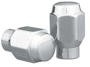 TOPLINE 7/16" Thread (set Of 4) Topline Closed End ET Style Wheel Nuts - 13/16" Hex TLC7602-4 SR