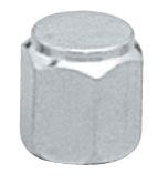 TOPLINE Topline Chrome Plated Valve Stem Caps (Set Of 4) TLC507-4 SR